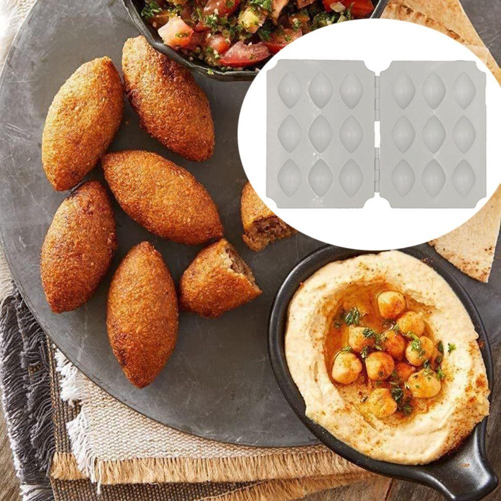 Manual Kibbeh Roll Moulds 4/9 Holes Meatloaf Mold Household Meatball Maker  International Students