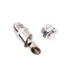 Bartoo-Universal Fitting E-VAC Scavenger Kit Exhaust Vacuum Kit With T304 Stainless Steel Vacuum Kit M18x1.5 Silver CR1019