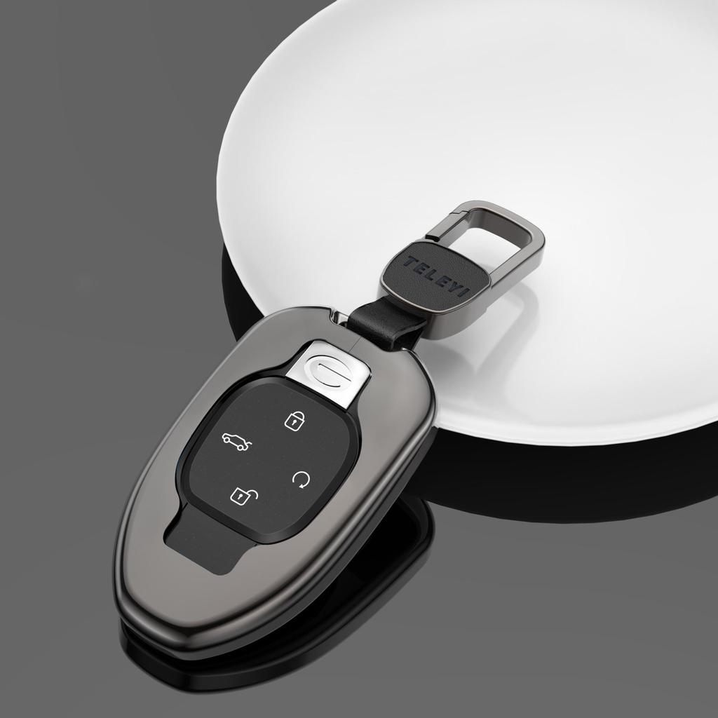 Trumpchi GS8 2022 2nd Gen Key Case - Aluminum Metal Shell with Buckle