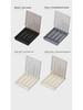 Transparent Multi-Grid Kitchen Storage Box with Lid: Organizer for Chopsticks & Cutlery