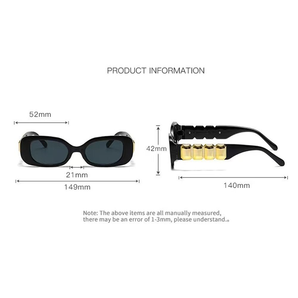 UV Protective Punk Sunglasses Black Shades Windproof Travel Goggles Photos Accessories Street Decoration Outdoor Sunglasses