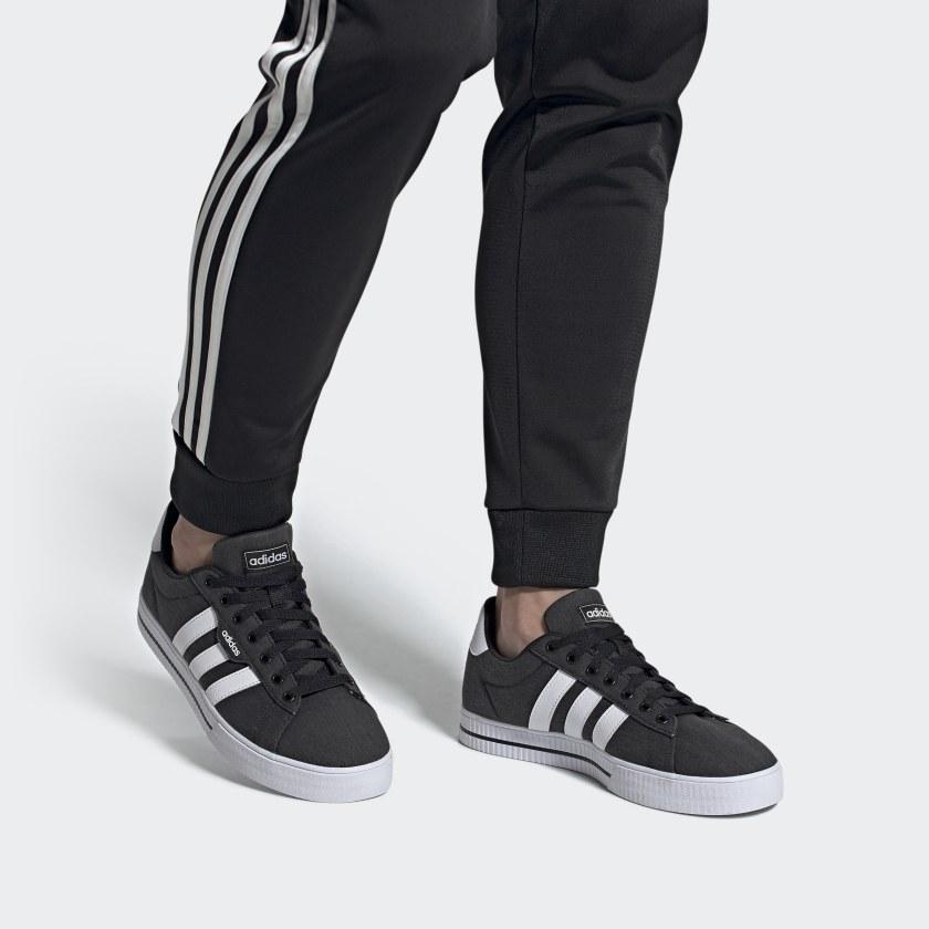 Adidas Daily 3.0 Black White Men Sneakers Core-Black Cloud-White FW7033