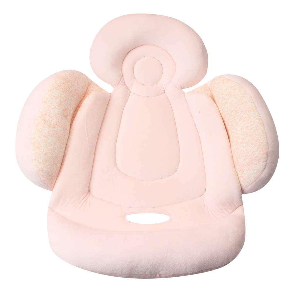 Baby Stroller Cushion, Soft Baby Stroller Liner Pram Head and Body Support Cushion Washable Baby Stroller Padding Head Support Pillow for Newborn