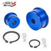 Blue Aluminum Shifter Cable Bushings for Honda Civic SI 02 03 04 05 EP3 RSX