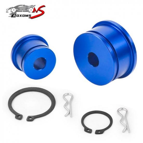 Blue Aluminum Shifter Cable Bushings for Honda Civic SI 02 03 04 05 EP3 RSX
