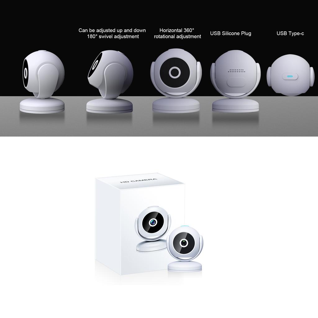 High Definition Night Vision Camera, Large Wide-angle 1080P, New Home Magnetic Suction Small Camera