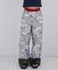 Soleubi Dual Camo Roll-Up Pants / Gray