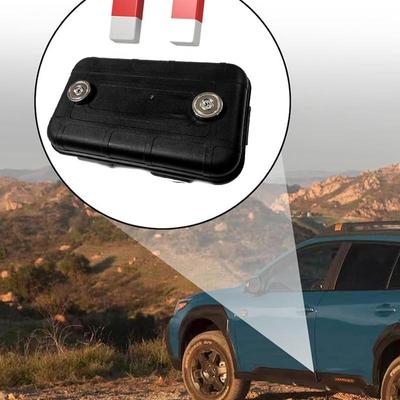 Magnetické držáky na klíče pod auto Skrýt klíč Magnetická krabička pro uložení klíče Uvnitř Venku Vodotěsný Skrýš Klíč na spodku auta