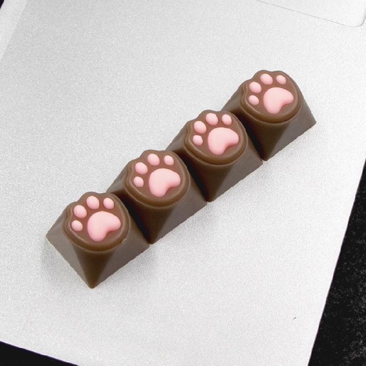 Color Resin Kitten Keycap for Mechanical Keyboards Perfectly Gift for Gamers and Keyboards Customizers