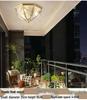 European All-Copper Ceiling Light for Bedroom, Living Room, Foyer, Balcony, or Aisle - Simple, Warm, and Romantic Design