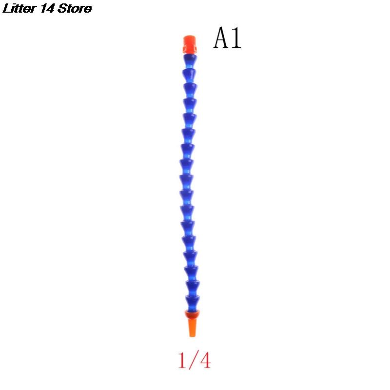 Plastic Cooling Plumbing Hoses Coolant Pipe Blue Spark Plug Tube Condenser Universal Lathe Machine Bamboo Water Pipe 30cm Long