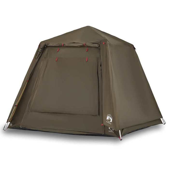 VidaXL 4-Person Fishing Tent Olive Green Quick Release, Camping Tent, Garden Tent, Outdoor Shelter, Shelter of 4005329