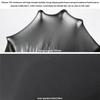 M Motorcycle Seat Cushion Cover Waterproof Dust Rain UV Protector Non-slip Black