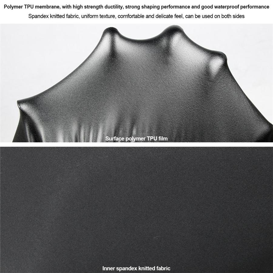 M Motorcycle Seat Cushion Cover Waterproof Dust Rain UV Protector Non-slip Black