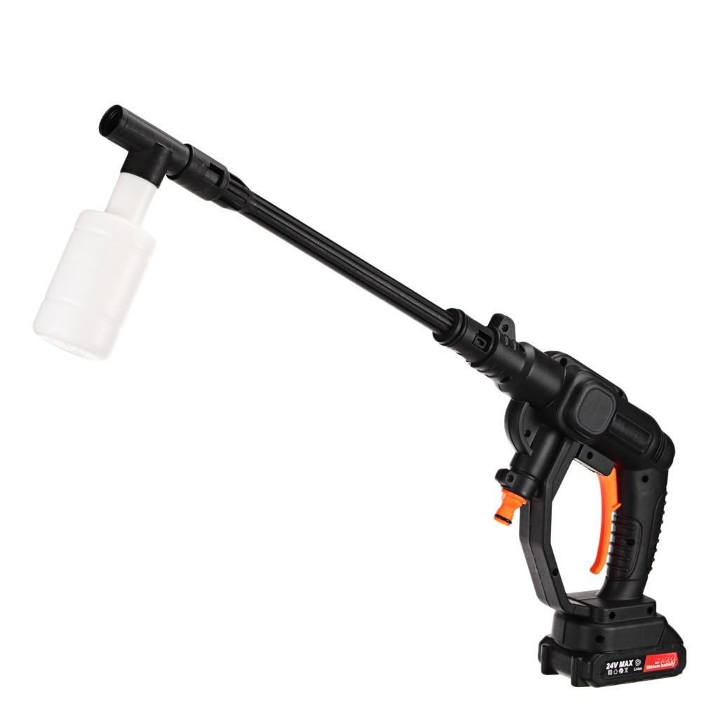 Cordless 1000W 24V Car Washer Cleaner Portable Handheld Car Wash Water Gun High Pressure Washer Foam Generator for