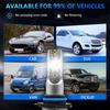 9006/HB4 LED Headlight Bulbs IP68 Waterproof Car LED Headlight Bulbs 6500K 120W 12000LM Bright LED