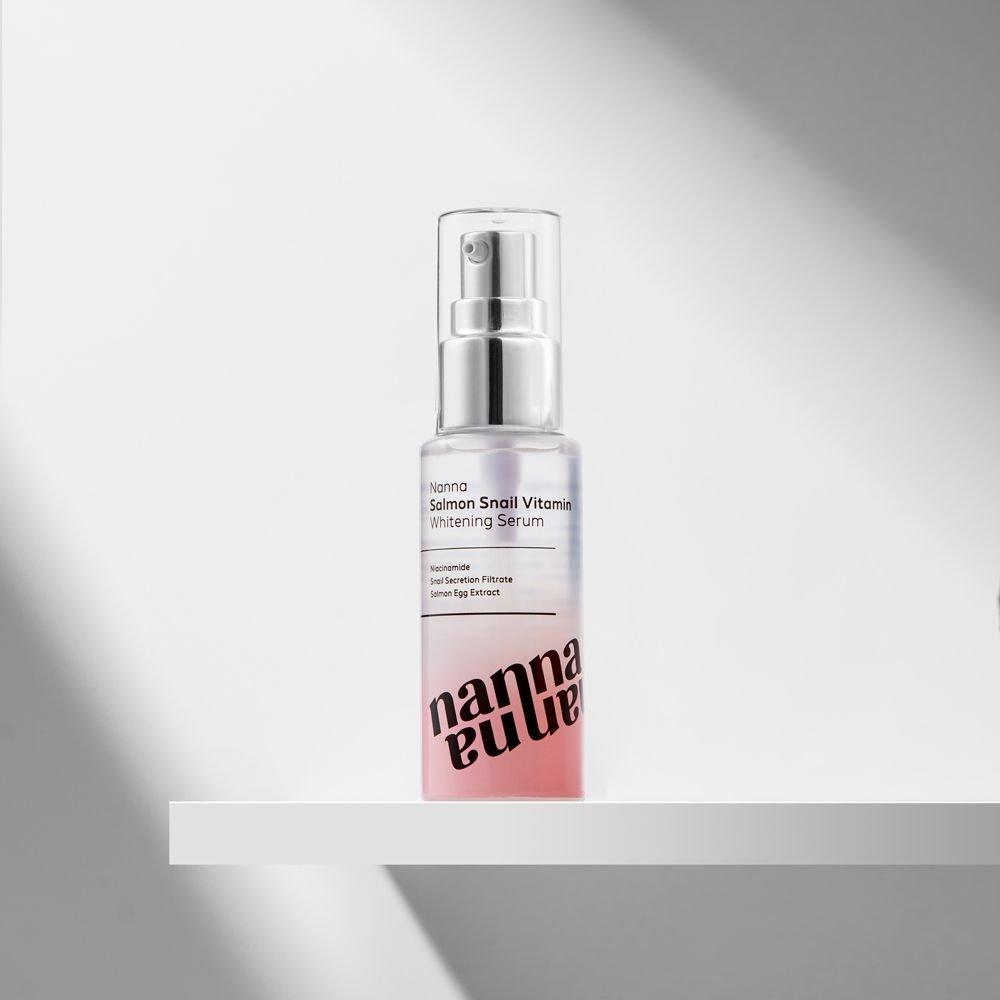 Nanna Salmon Snail Vitamin Whitening Serum 50ml