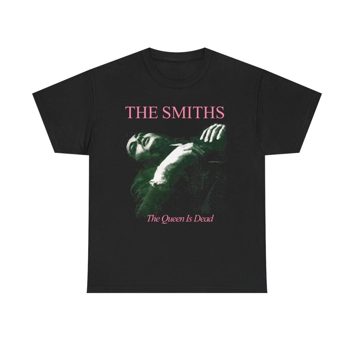 The #Smiths Black Short Sleeve Cotton T-shirt Unisex L