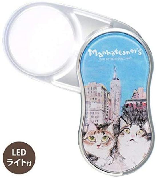 Pearl MAN LED Lighted Magnifying Glass 3, Multi, Japan, F (-)
