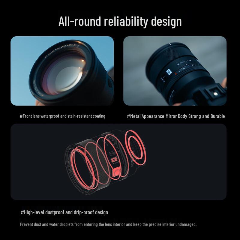 Viltrox AF 85mm F1.4 Pro Full-Frame Auto-Focus Portrait Lens