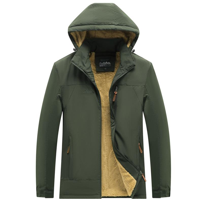 Autumn and Winter Assault Jacket, Sports Waterproof Mountain Climbing Loose Cotton Jacket