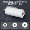 Kitchen Paper Roll Holder Stainless Steel Cabinet Tissue Holder Self Adhesive or Drilling Towel Bar Holder for Bathroom Kitchen