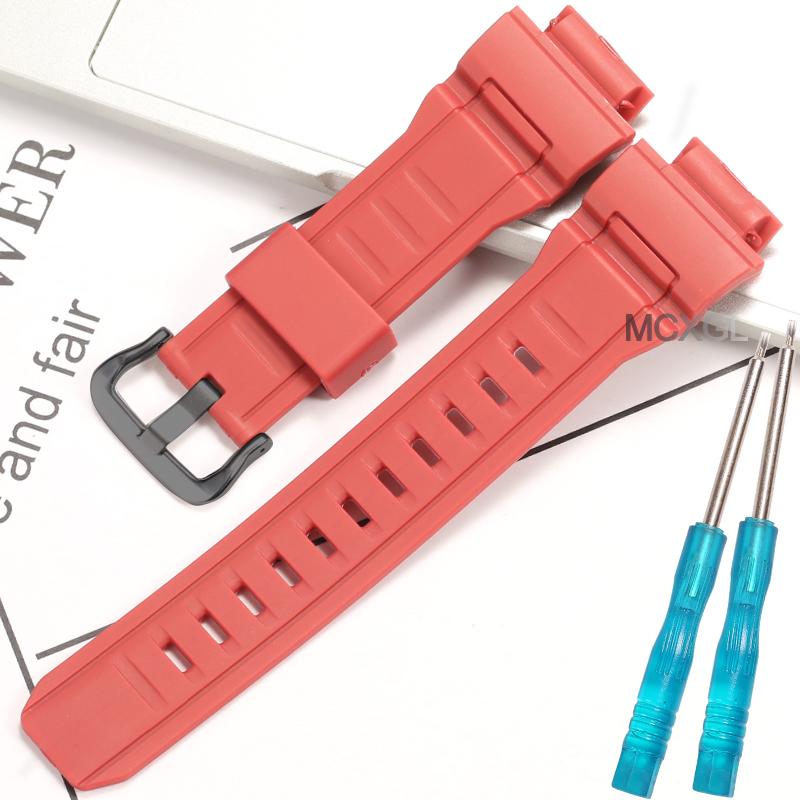 Resin Strap For Casio GW9300 GW-9300 RANGEMAN Men's TPU Replacement Band G-9300 Sport Waterproof Bracelet