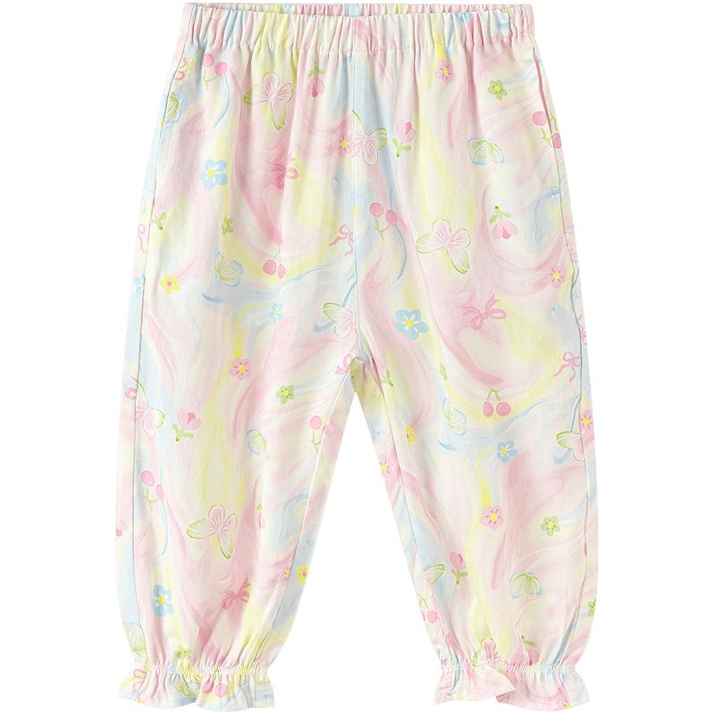 Balabala Kids  Breathable Summer Anti-Mosquito Casual Pants 120