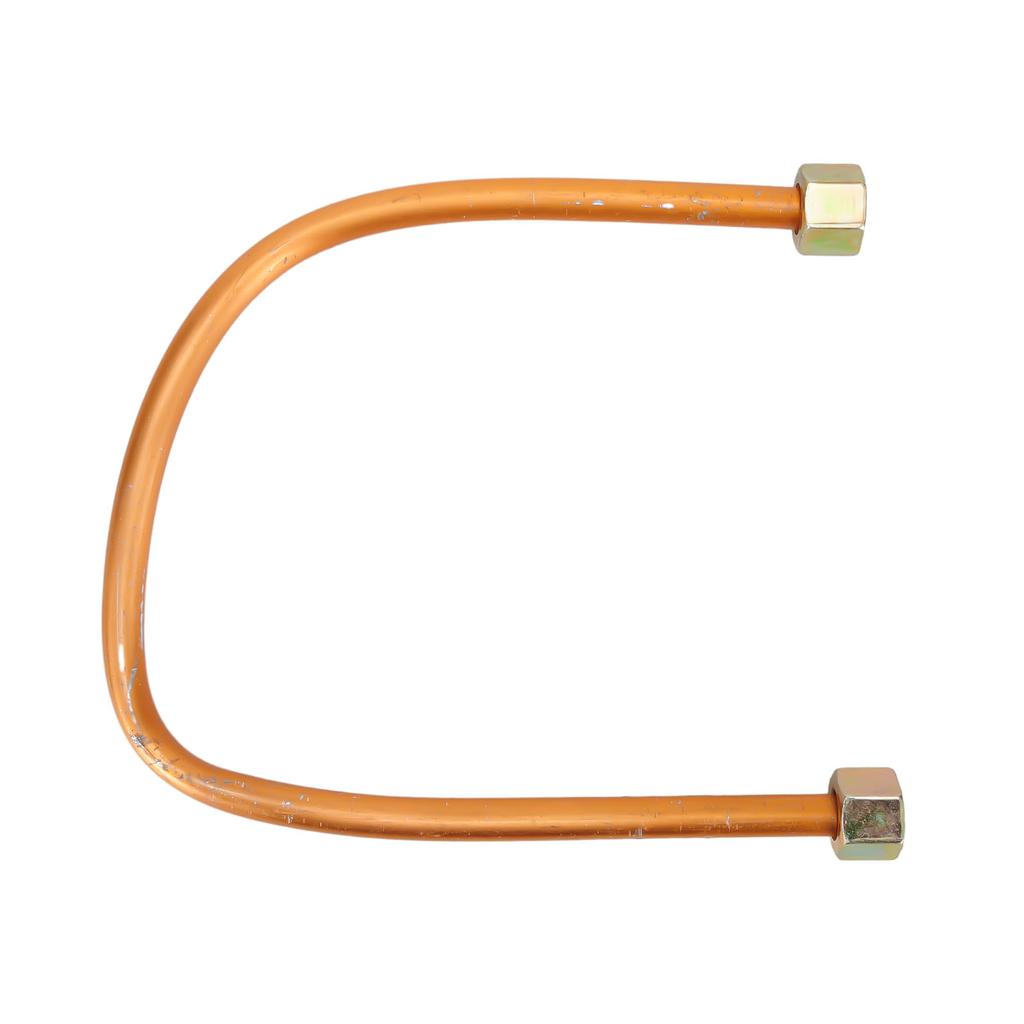 Air Compressor Tube 10*450mm Thread Aluminum Air Inlet Pipe Exhaust Tube Replacement Hardware Spare Parts Accessories