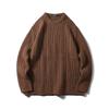 Japan fashion Retro Jacquard Sweater Men's Winter Twist Casual Lazy Inner wear Warm Foreign Trade Cattle Goods Knit Outerwear
