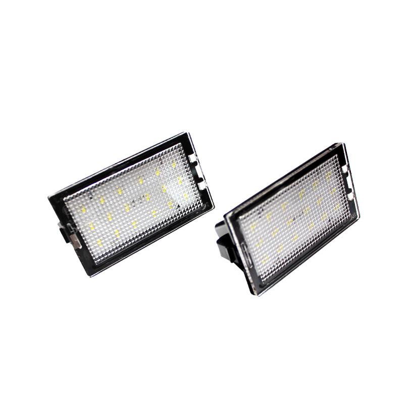 12V LED Number Plate Lamp For Land Rover Discovery 3 Discovery 4 Freelander 2 Range Rover Sport White License Plate Assembly