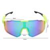 Windproof Outdoor Cycling Sunglasses UV400 Sports Sunglasses UV400 Windproof Cycling Glasses  Men