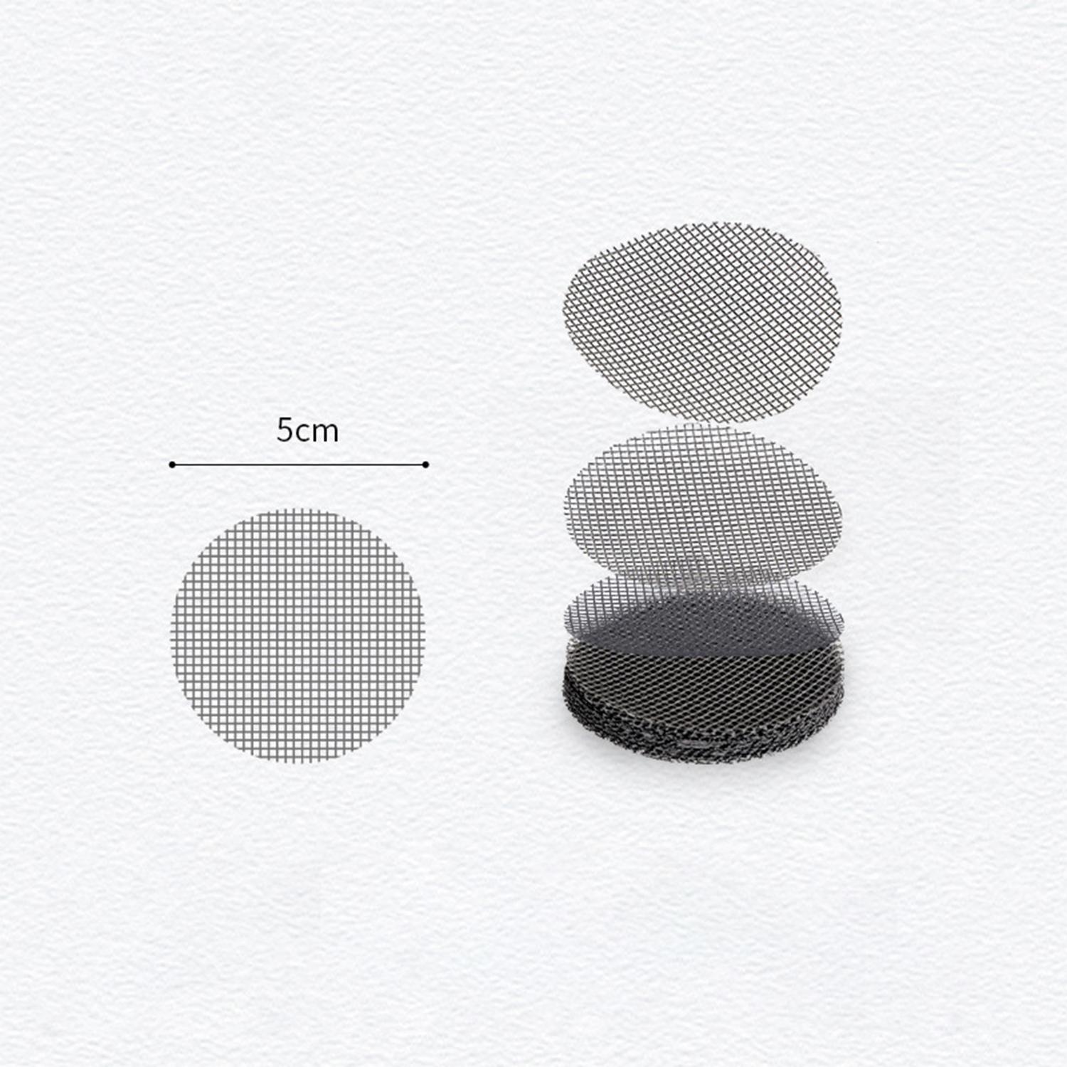 

50Pcs Flowerpot Soil Retention Mesh Bonsai Anti-leakage Soil Barrier Drainage Screen Potted Bottom Grid Gasket Gardening Tool