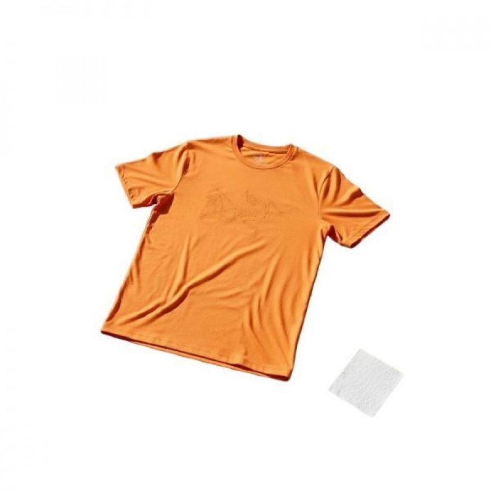 Arcteryx Men CorMac Logo Shirt Ss M atqsM10293neh BLAZE/L (around 105)