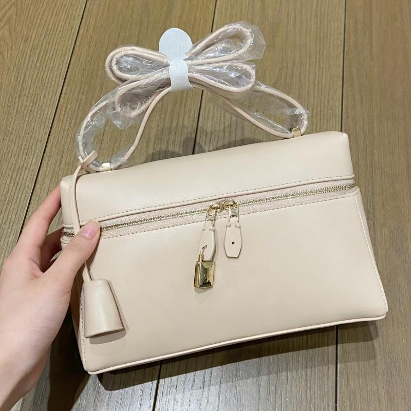 /cm Brotdosen-Tasche Premium-Leder-Box-Tasche Neue Retro-Rindsleder Schulter-Umhängetasche Handtasche Damen