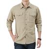 Men S Loose Long Sleeve Quick Dry Casual Shirt For Spring Autumn