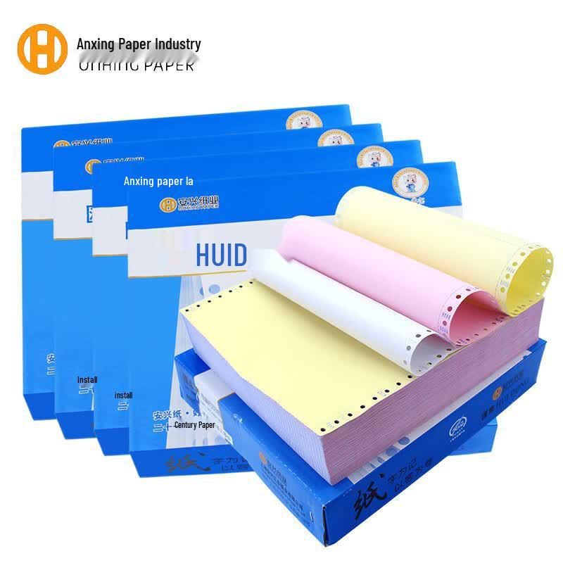 Anxing 3-Ply Continuous Form Printer Paper 241x279.4mm