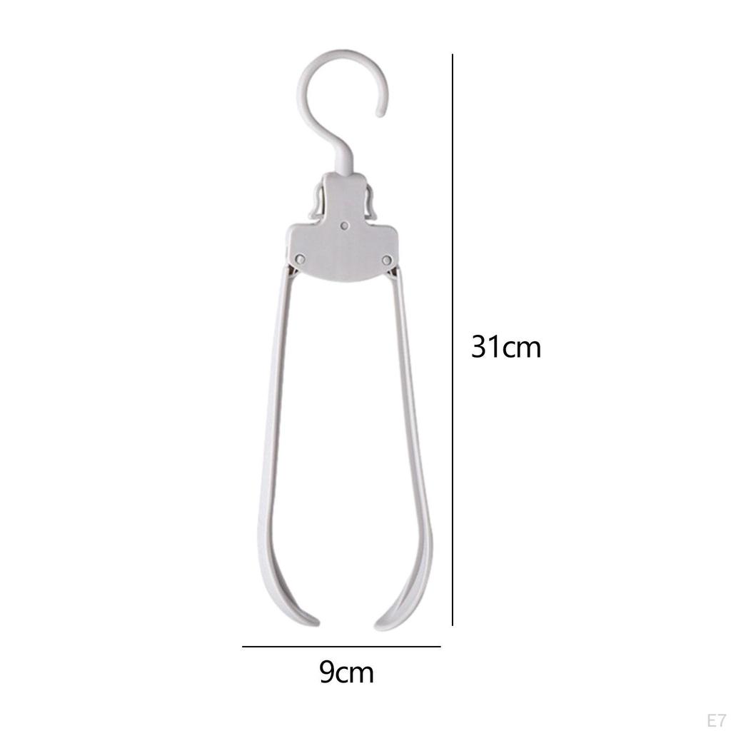 Foldable Travel Hanger, Collapsible Hanger Portable Folding Clothes Hangers for