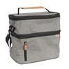 Zippi XL Thermal Lunch Bag, Gray, Handles