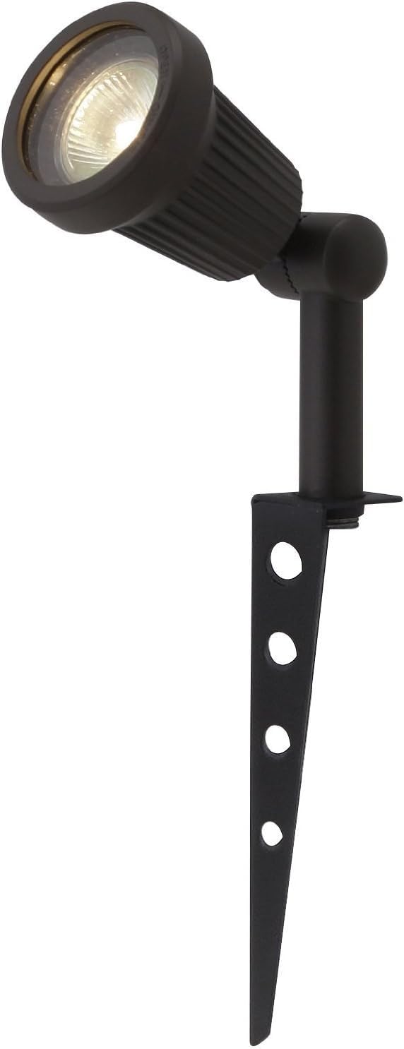 

Upright Garden Indirect Adjustable Light and Low-Voltage Light, Brown, Outdoor, Lighting, Waterproof, Direction, Aluminum, Steel, Glass, Resin, LGL-41 чорний