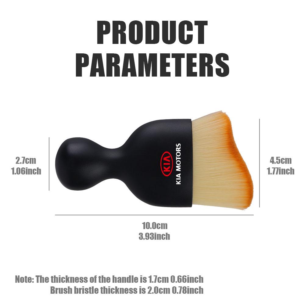 2026 Hot Car Sticker Car Stying Car Interior Soft Cleaning Brush Detailing Clean Tools For  Kia Sportage 3 Rio K2 Ceed Carnival 