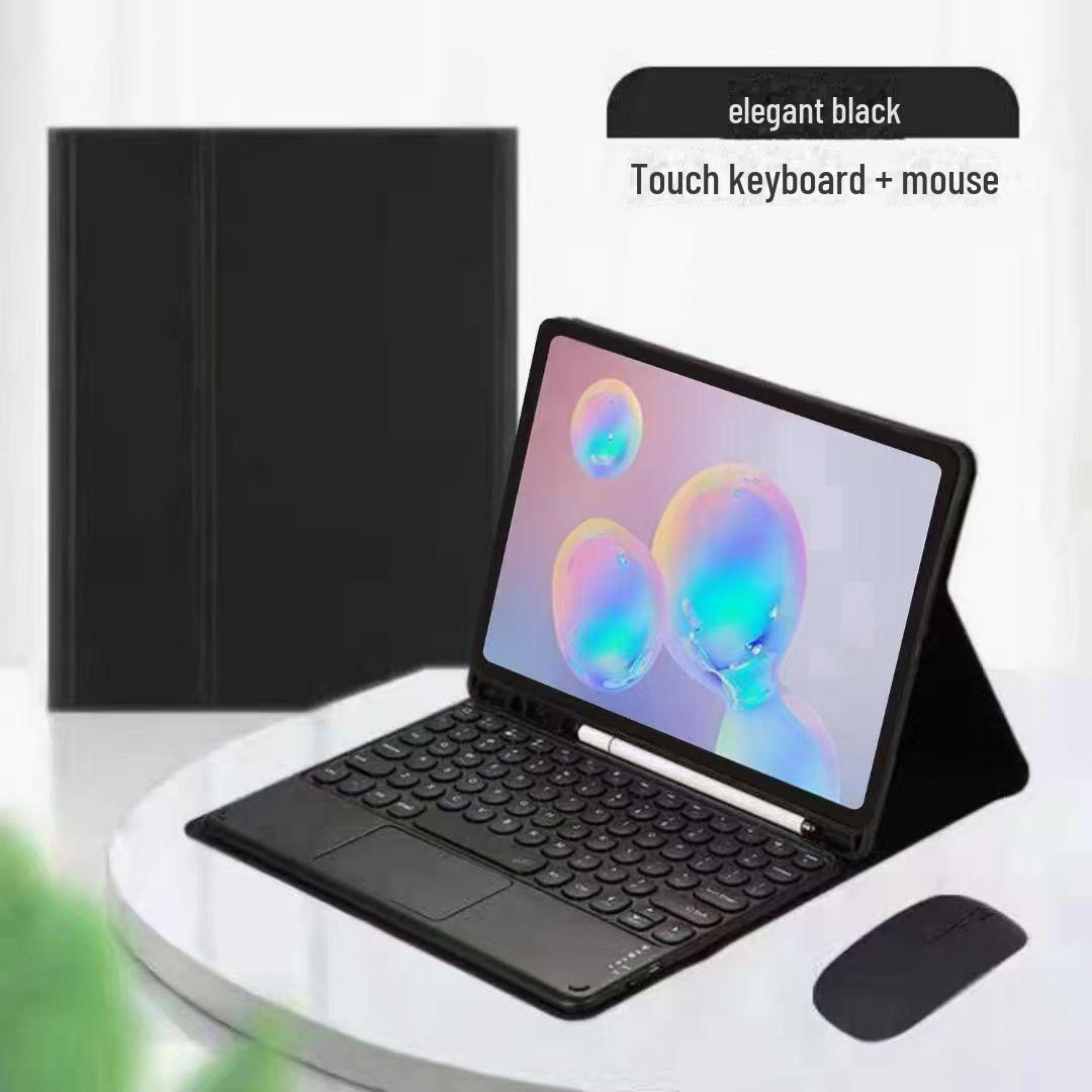 

Кожаный чехол для клавиатуры Lenovo Xiaoxin Tab P11 Bluetooth с круглыми клавишами Round key Touch + Mouse