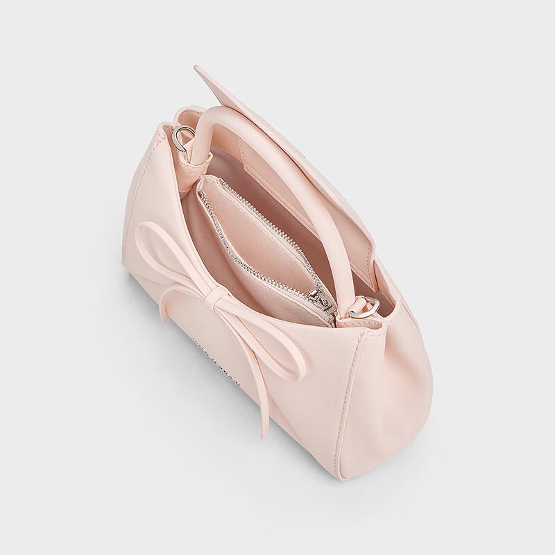 CHARLES & KEITH Bow Detail Top Handle Crossbody Bag