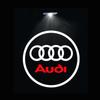 Led Car Door logo Welcome Light For Audi RS3 RS4 RS5 RS6 RS7 RS8 8V 8P 8L A6 C5 C6 C7 A5 A7 A8 Q3 Q5 Q7 TT S3 S6 Quattro