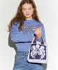 MIMICAWE Ribbon Round Pullover/Ash Blue