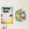 Sunflower Wreath for Front Door- Spring Summer Farmhouse Decor- St Patrick'S Day Valentine'S Thanksgiving Hanging