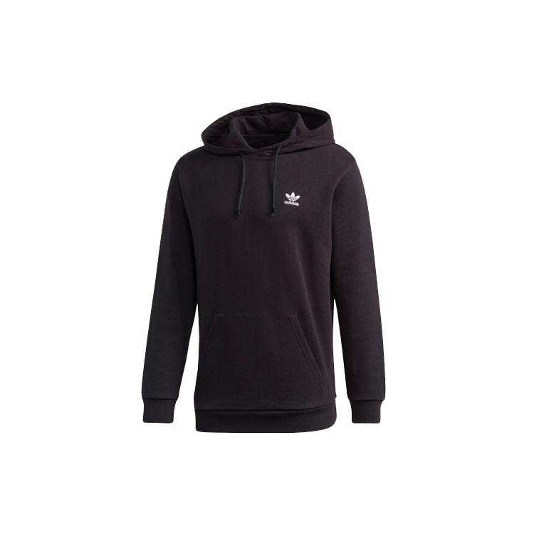 adidas Originals Men s Trefoil Logo Hoodie Black GE0795 XS