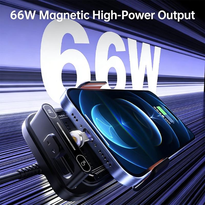 Wireless Car Chargers,15W Fast Charging Car Chargers Phone Holder Mount, Windshield Dashboards Air Vent Phone Holder