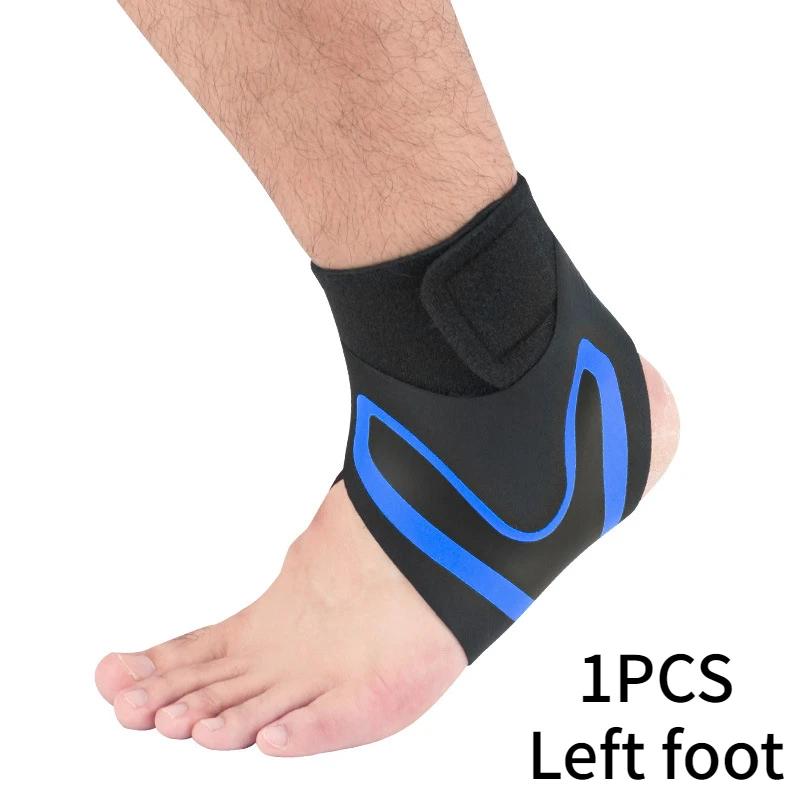 1 PC Sport Ankle Stabilizer Brace Compression Ankle Support Tendon Pain Relief Strap Foot Sprain Injury Wraps Running Basketball