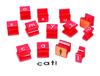 Learning Resources Alphabet Stamps Lowercase LER 0598